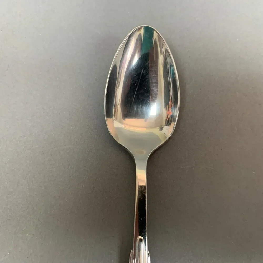 Kirk‎ Stieff Parallel 1986 Stainless Steel Spoon Ribbed 6 1/4